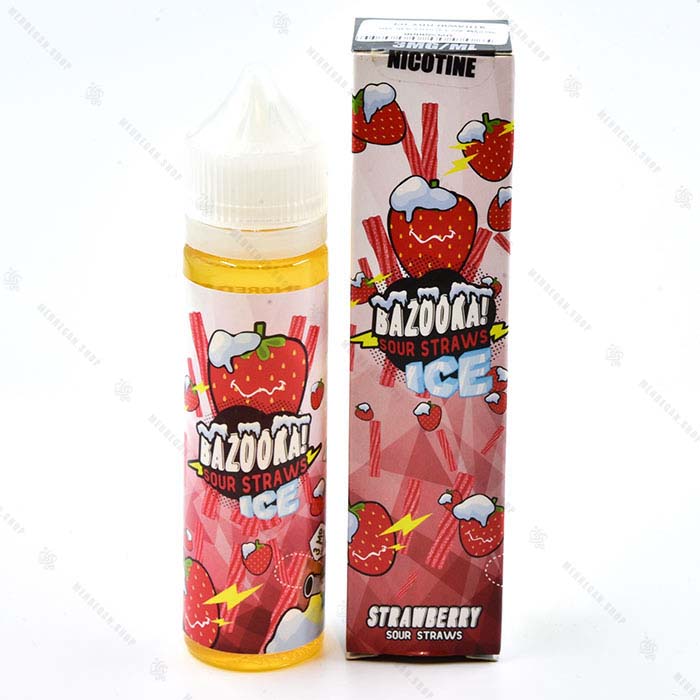 جویس توت فرنگی یخ – Bazooka Strawberry Ice Juice 60mL